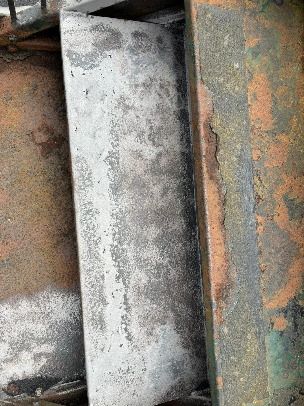 During — Exterior Staircase Shot Blasting